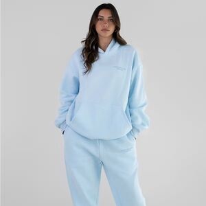 NIB Comfrt Pastel Hoodie in Baby blue Sz large Gorgeous color🔥🔥🔥🔥💖💖💖